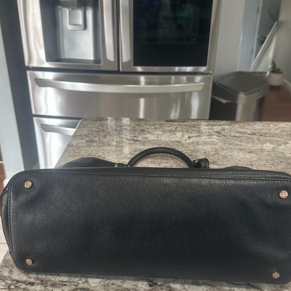 Leather Tory Burch Top handle bag - Picture 3 of 4